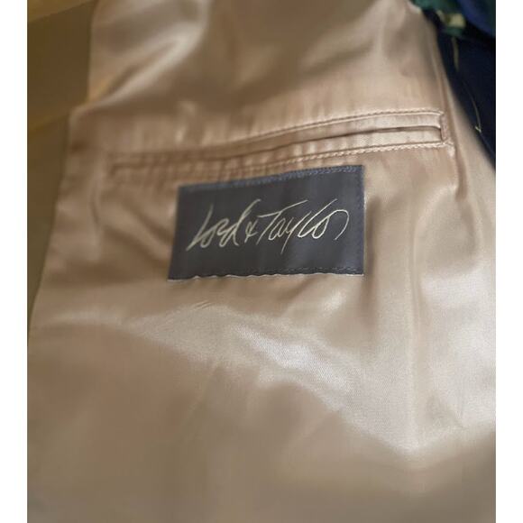 Nautica Lord & Taylor Tan‎ Cotton Blazer - Size 44L - Excellent - Picture 7 of 9
